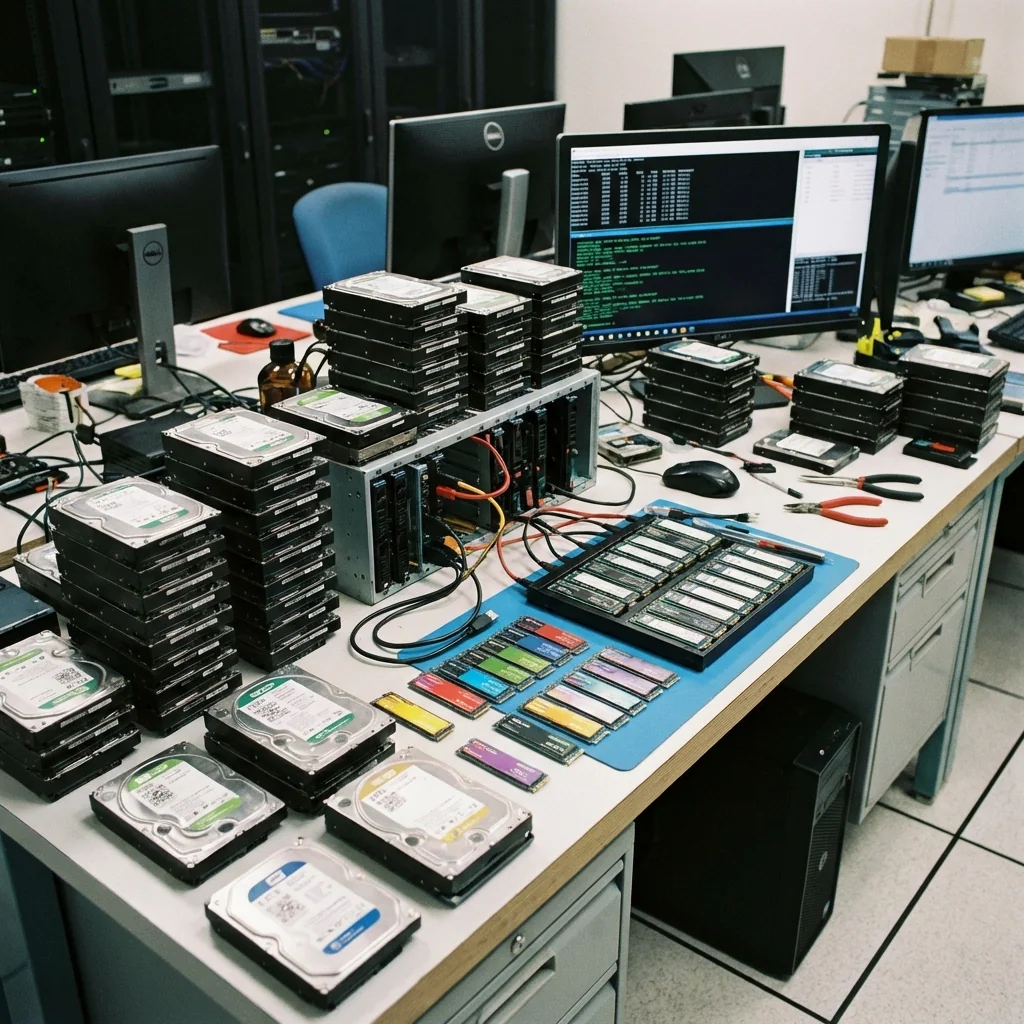 Multiple drives for capacity