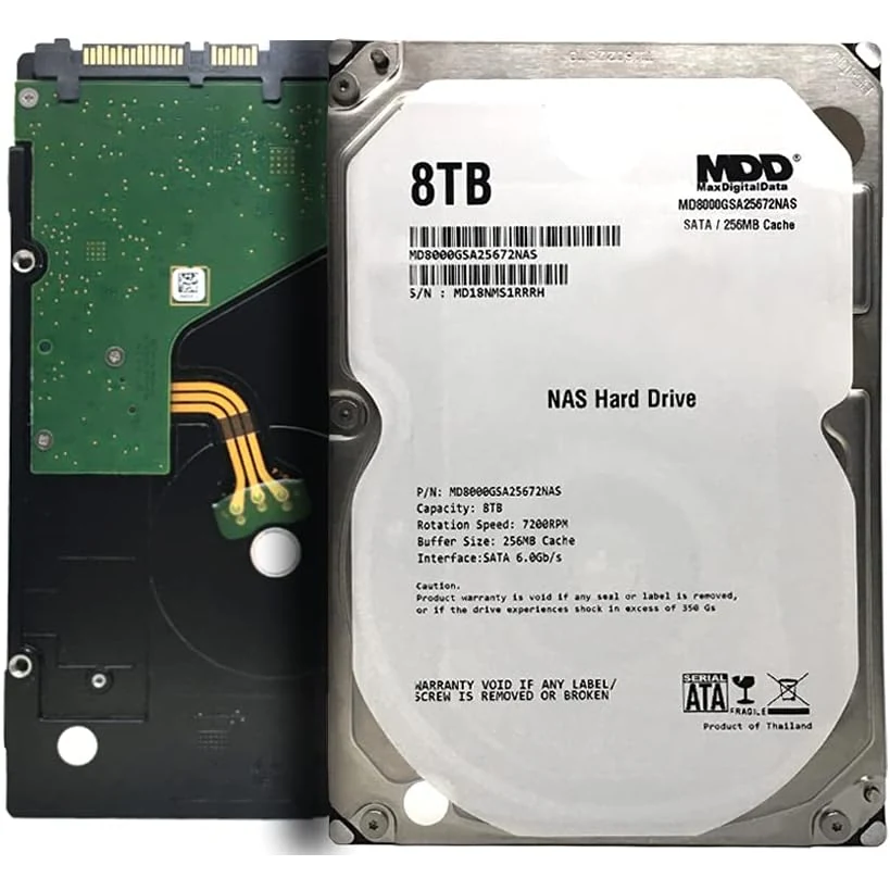 MaxDigitalData 8TB NAS hard drive